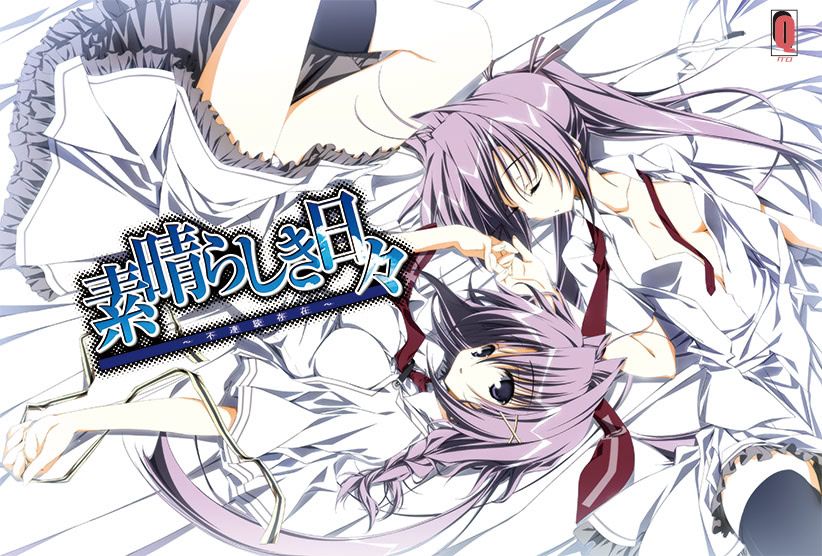 I think these twins are cute. if only there was some anime I could watch that featured them